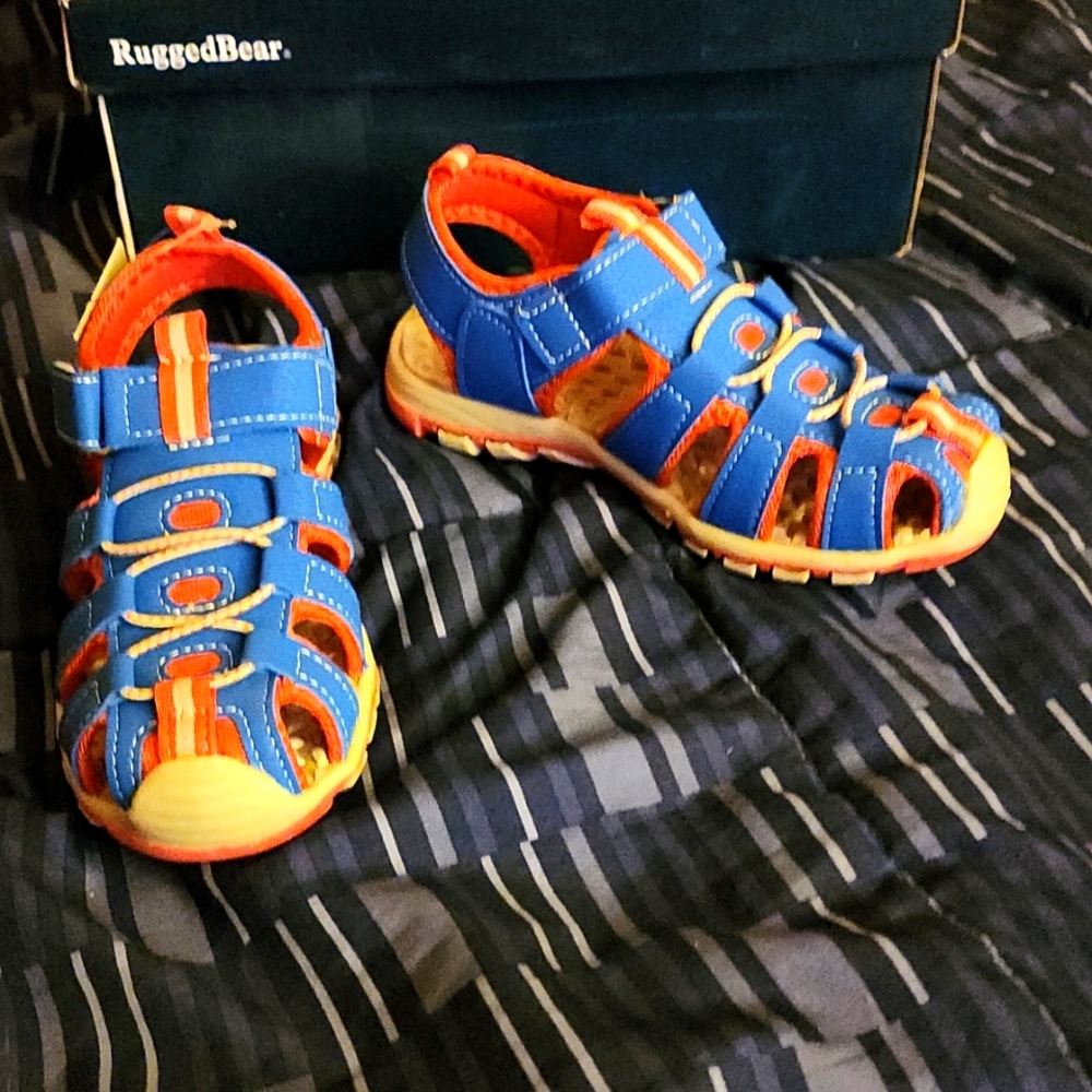 Blue Fuchsia Sandals